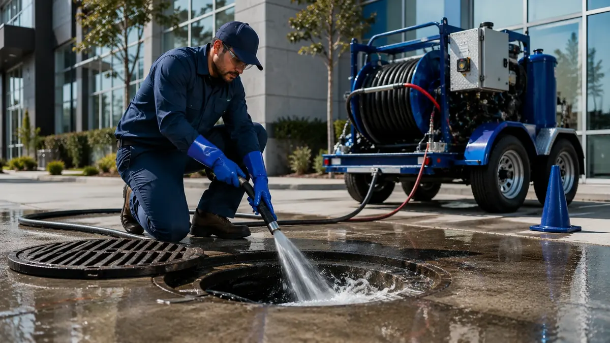 Commercial Hydro Jet Drain Cleaning in Santa Ynez
