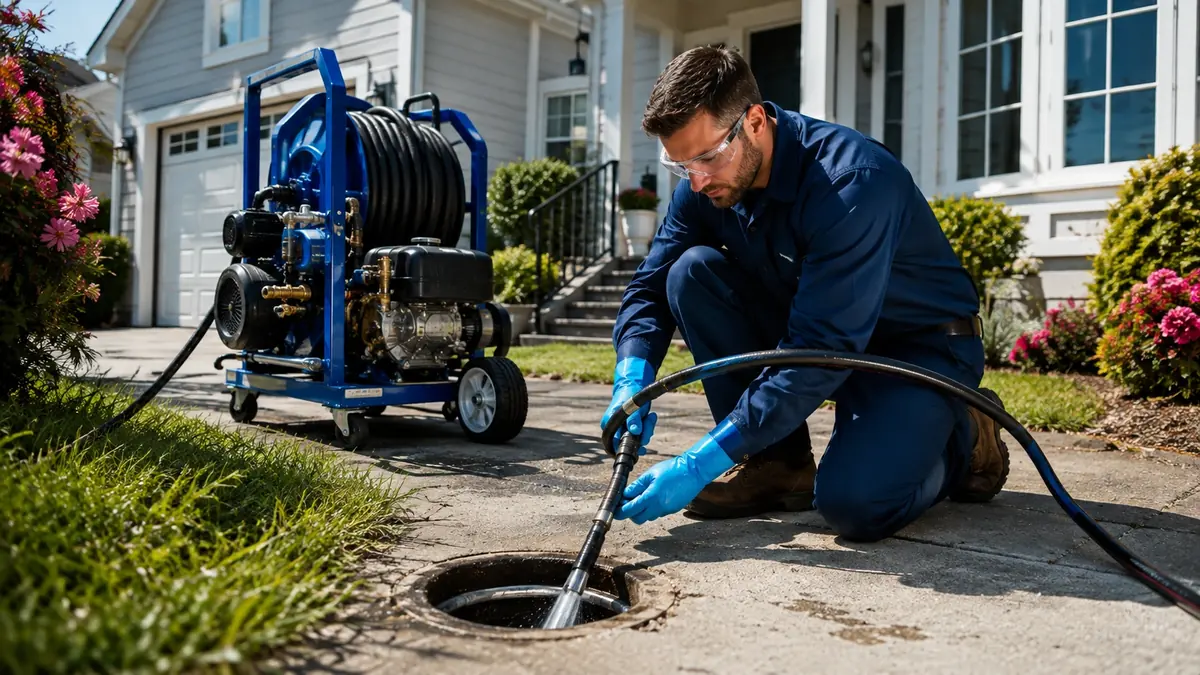Residential Hydro Jet Drain Cleaning in Santa Ynez