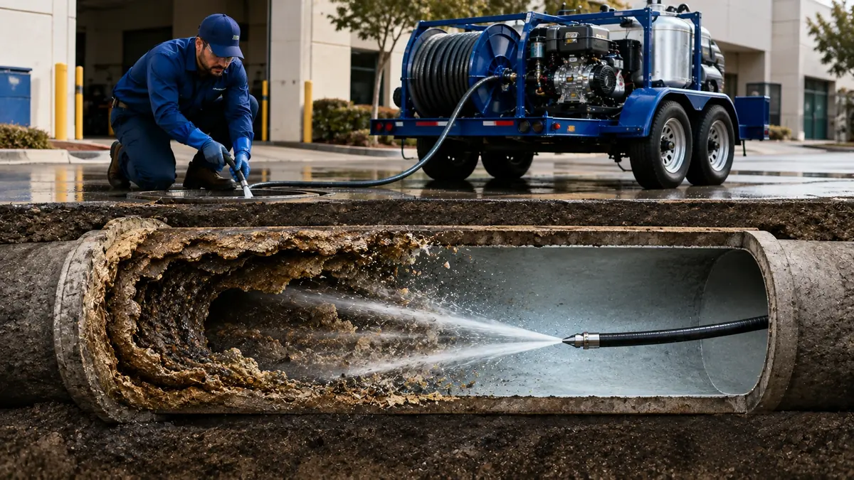 Sewer Pipe Descaling in Santa Ynez